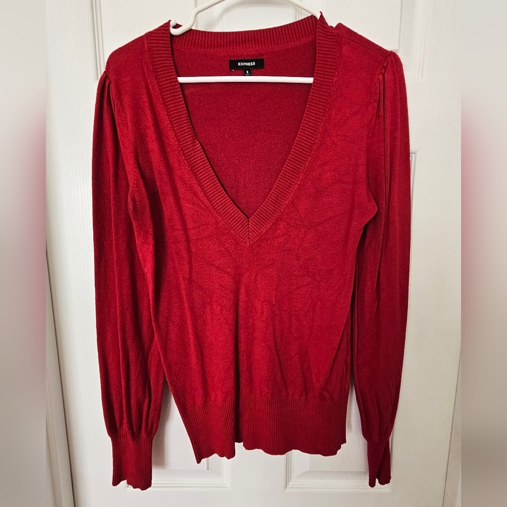 Size S Express Red Sweater